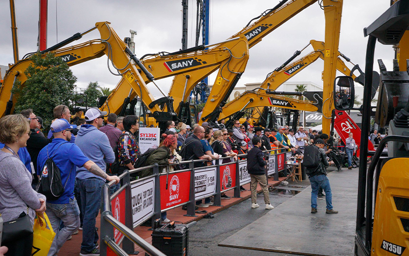 SANY to Reveal Latest Construction Equipment at CONEXPO-CON/AGG